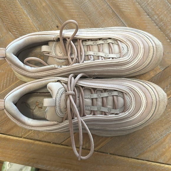 Nike Air Max 97 SE Particle Beige Pink Sneakers Shoes - Picture 10 of 11